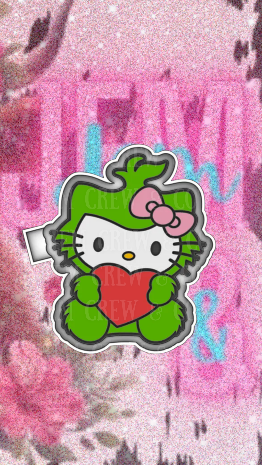 HK Grinch Heart Mold