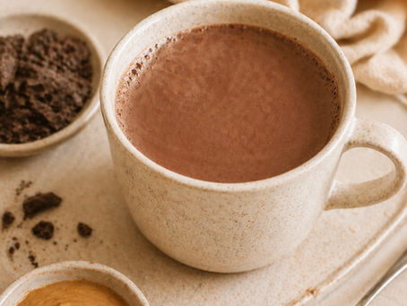 chocolat chaud au beurre de cacahuète artisanal