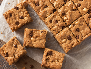Blondie au beurre de cacahuète artisanal