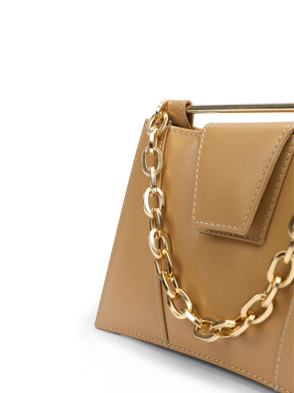 Thumbnail: IVA Beige Leather