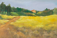 Rachelle Goldreich | golden summer, Oil, UNITED KINGDOM
