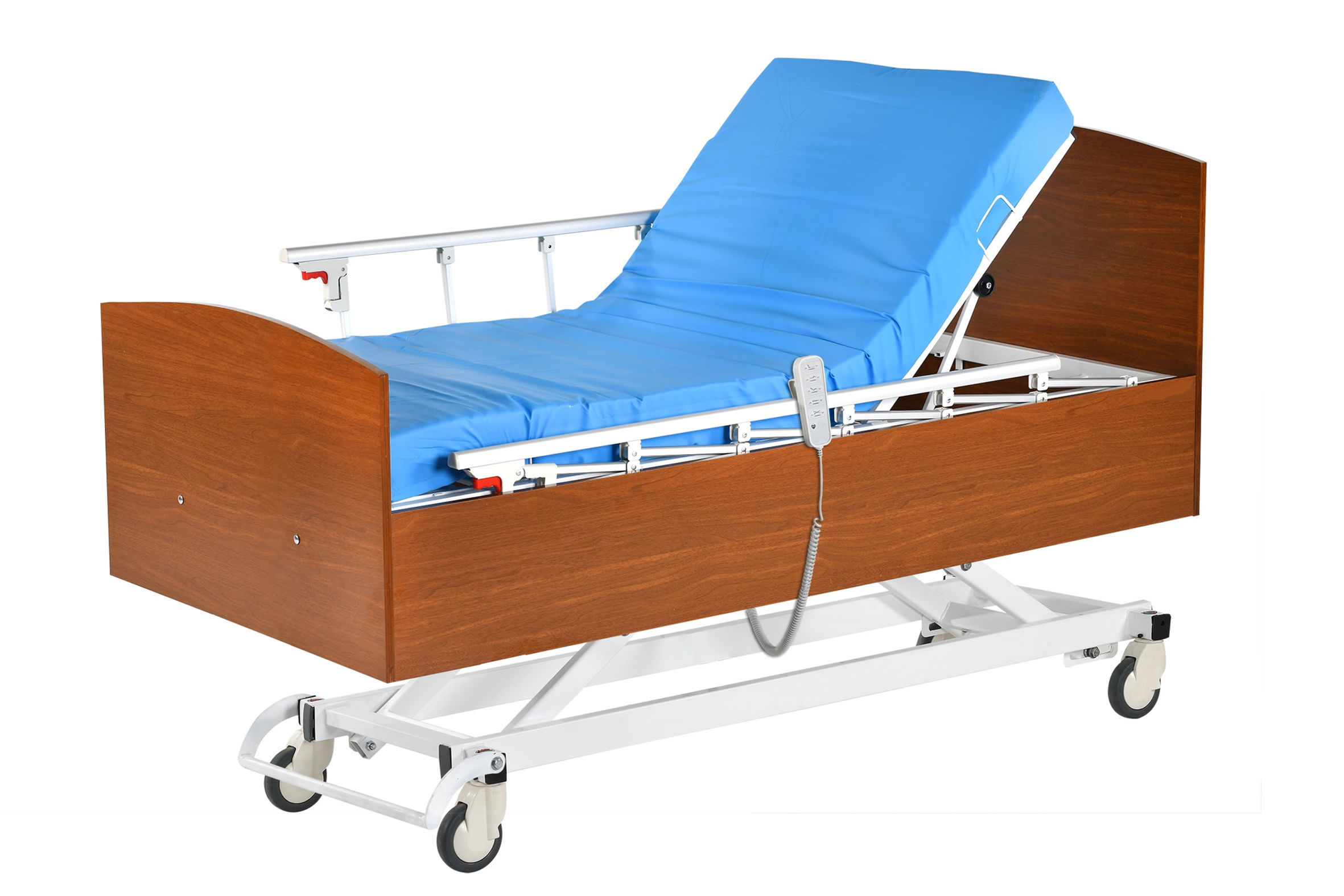 PM-A3 WOODEN HOSPITAL BED with 3 MOTORS