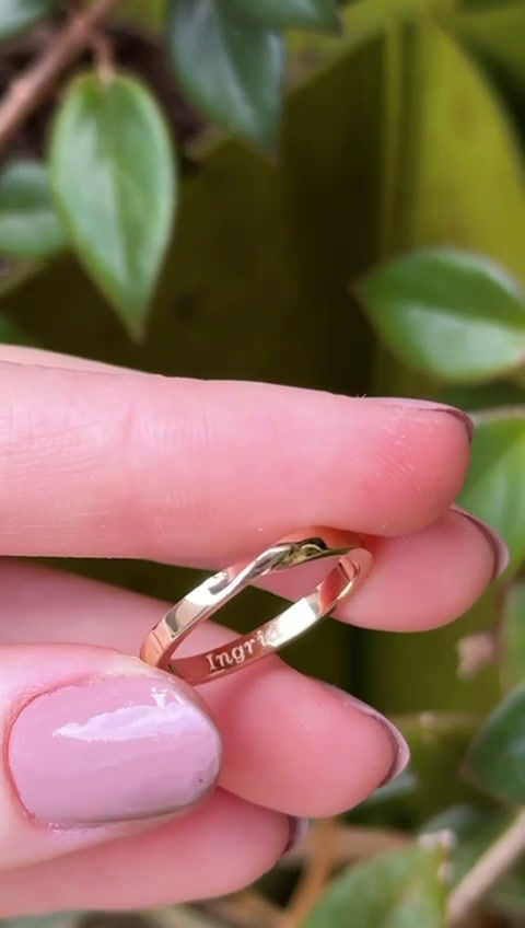 Aliança Torcida 2mm