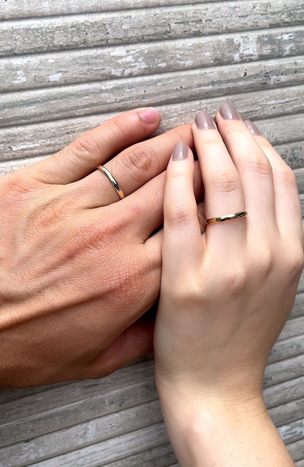 Miniatura: aliança de casamento modelo minimalista de dois milímetros