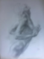 1-9-4/ Nu, dessin, 76x56cm