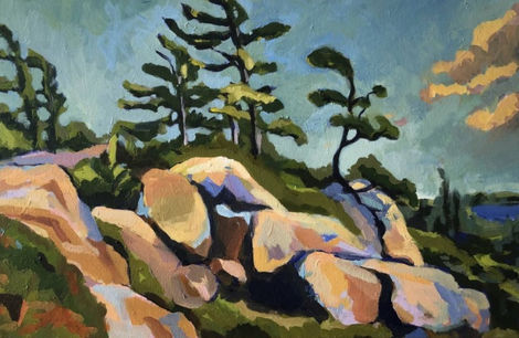 Killarney Cliffs
Private Collection, Canada