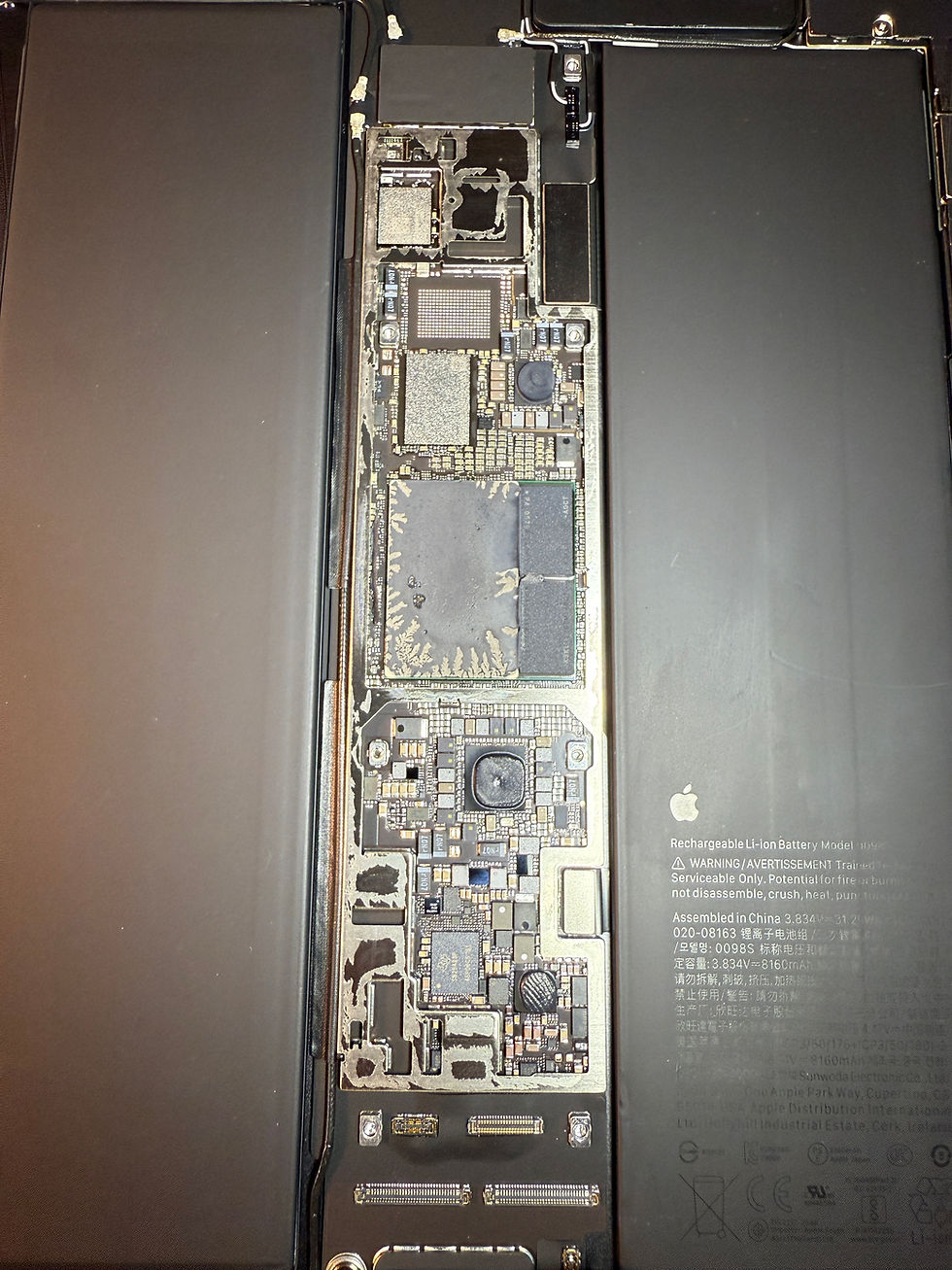 iPad Pro 11'' M4 A2836 Logicboard Reparatie