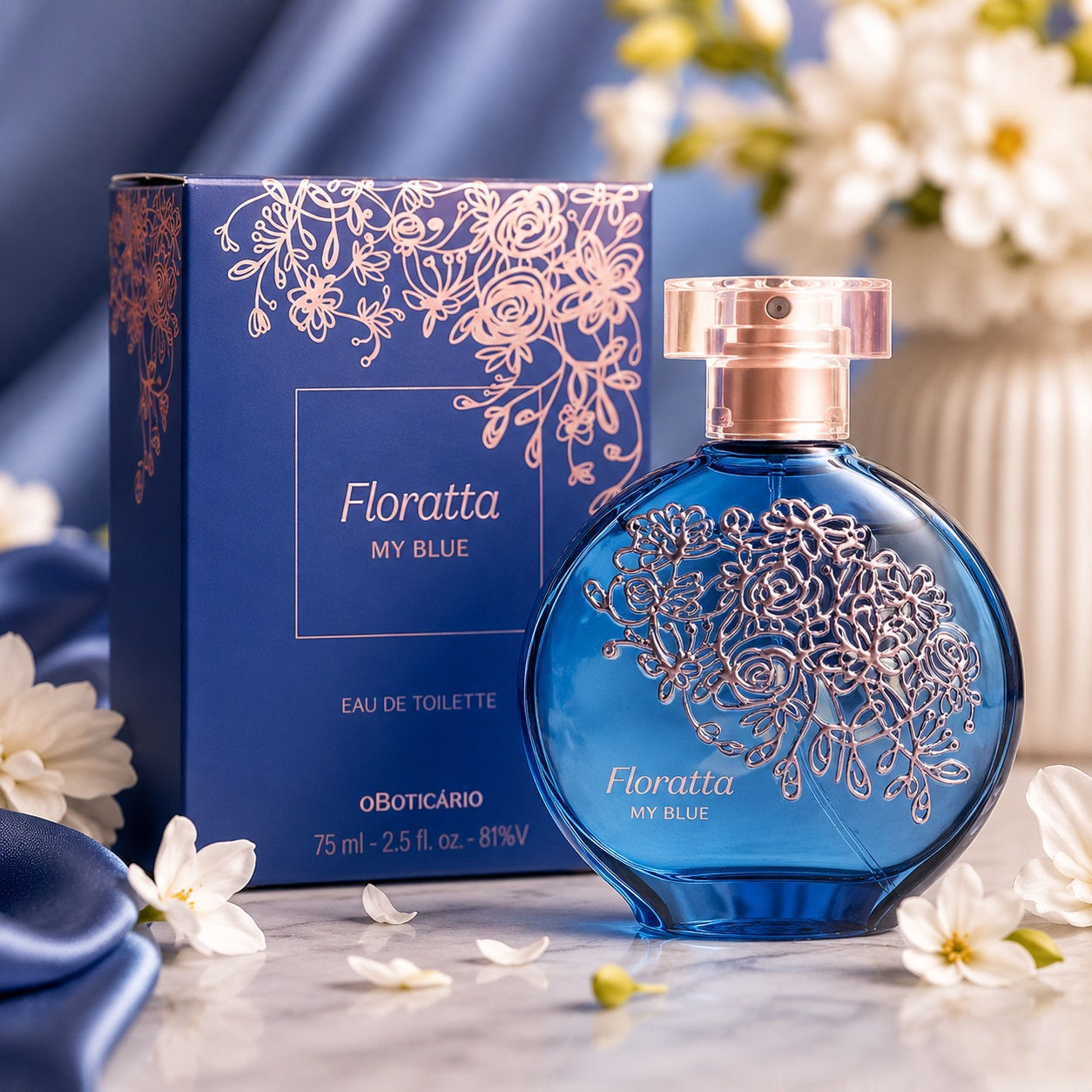 Perfume Floratta My Blue Feminino 75ml – OBoticário