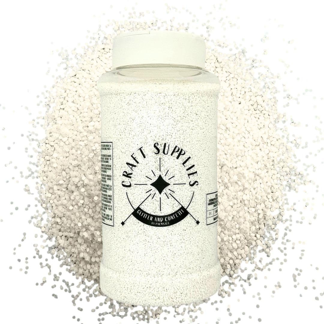 Glitter 500g White