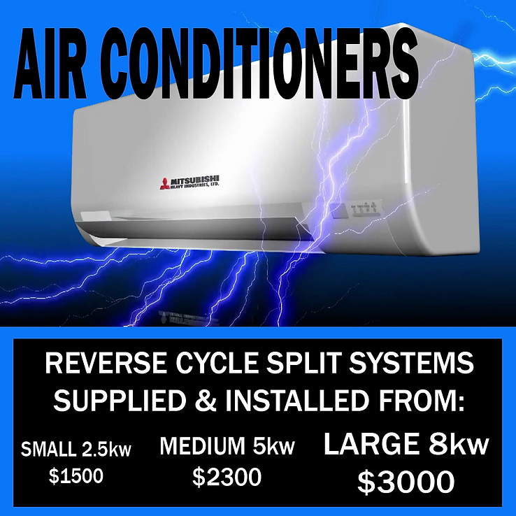 for facebook add with large air con text