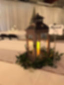 Sharp Lantern with Fresh Greenery