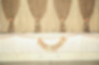 Burlap Swags w/ Floral Accents