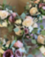 Silk Flowers & Fresh Greenery