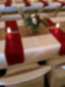 Sequin Runner, Satin Napkins & Fresh Florals