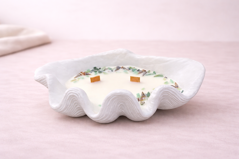 Thumbnail: Coastal Shell Candle - Small