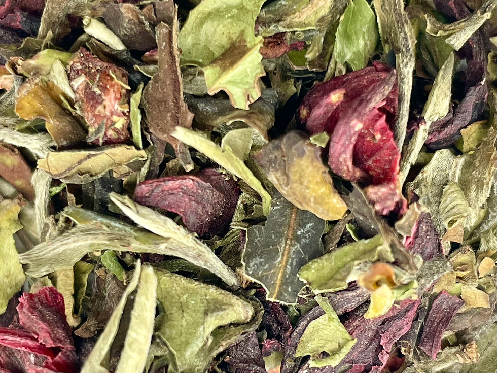 Thumbnail: Organic Pomegranate Hibiscus White