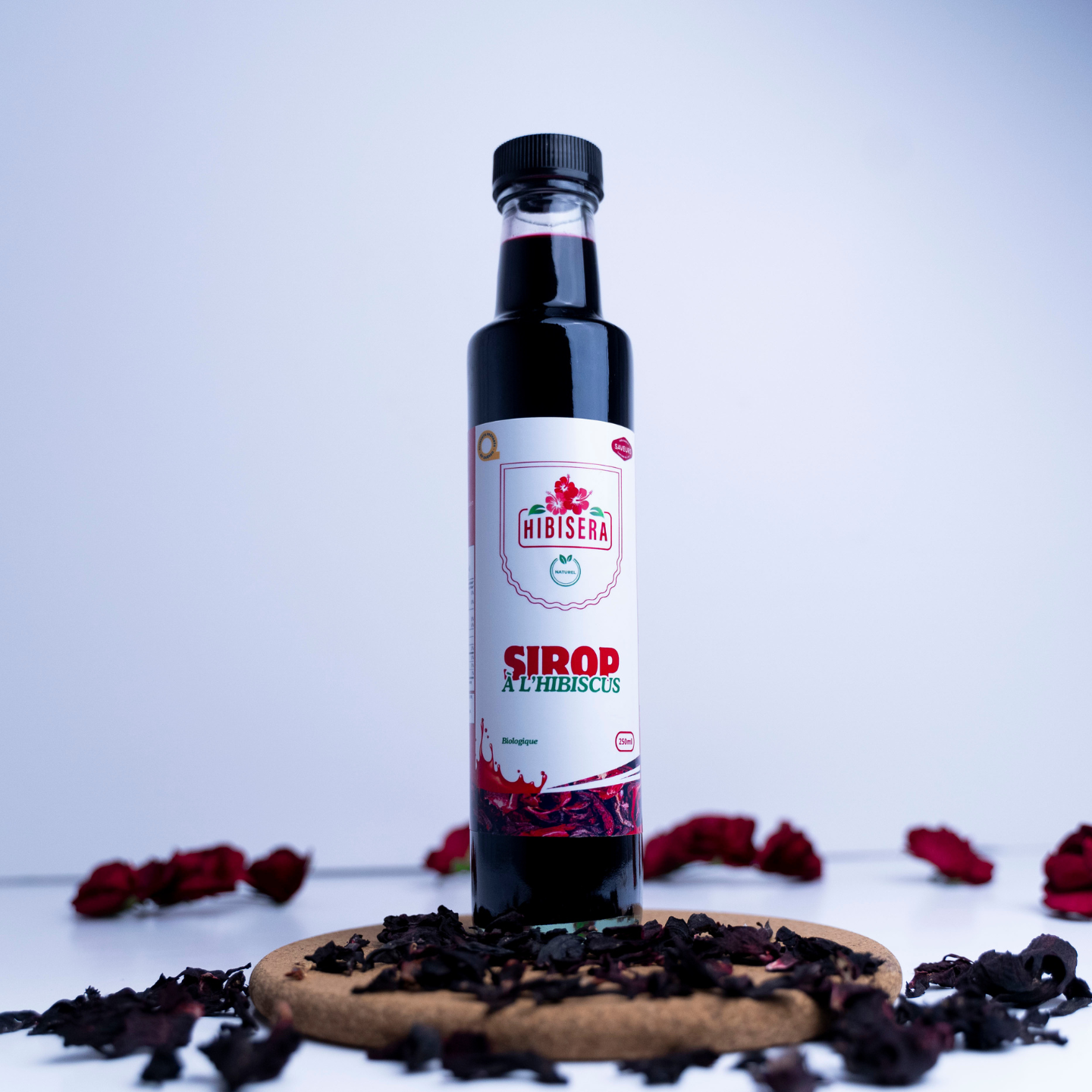 Sirop à l'hibiscus
