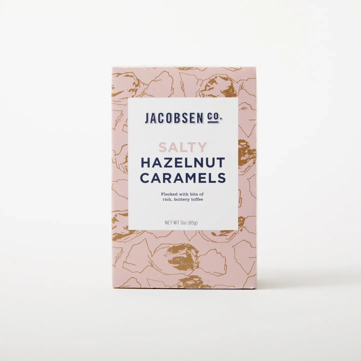 Salty Hazelnut Caramels