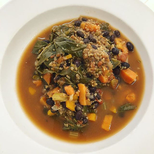 Sweet Potato & Quinoa Chili