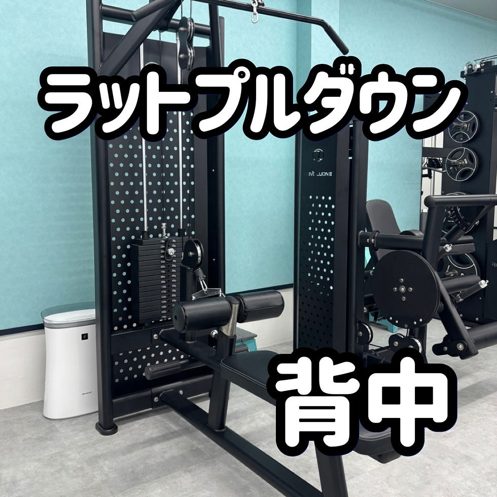 ラットプルダウン