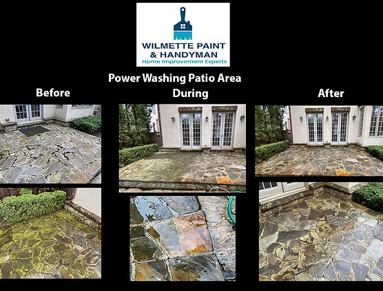 Wilmette Paint & Handyman- Power Washing Patio area B,D Patio&A.jpg