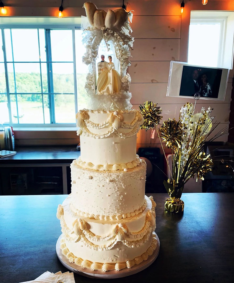 Custom Wedding Cake