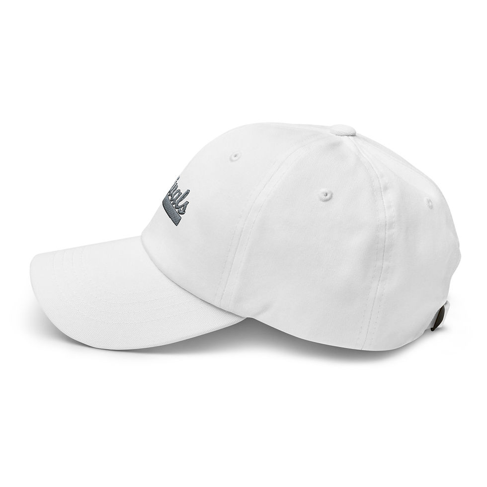 Thumbnail: Dad Hat (Grey Logo on White)