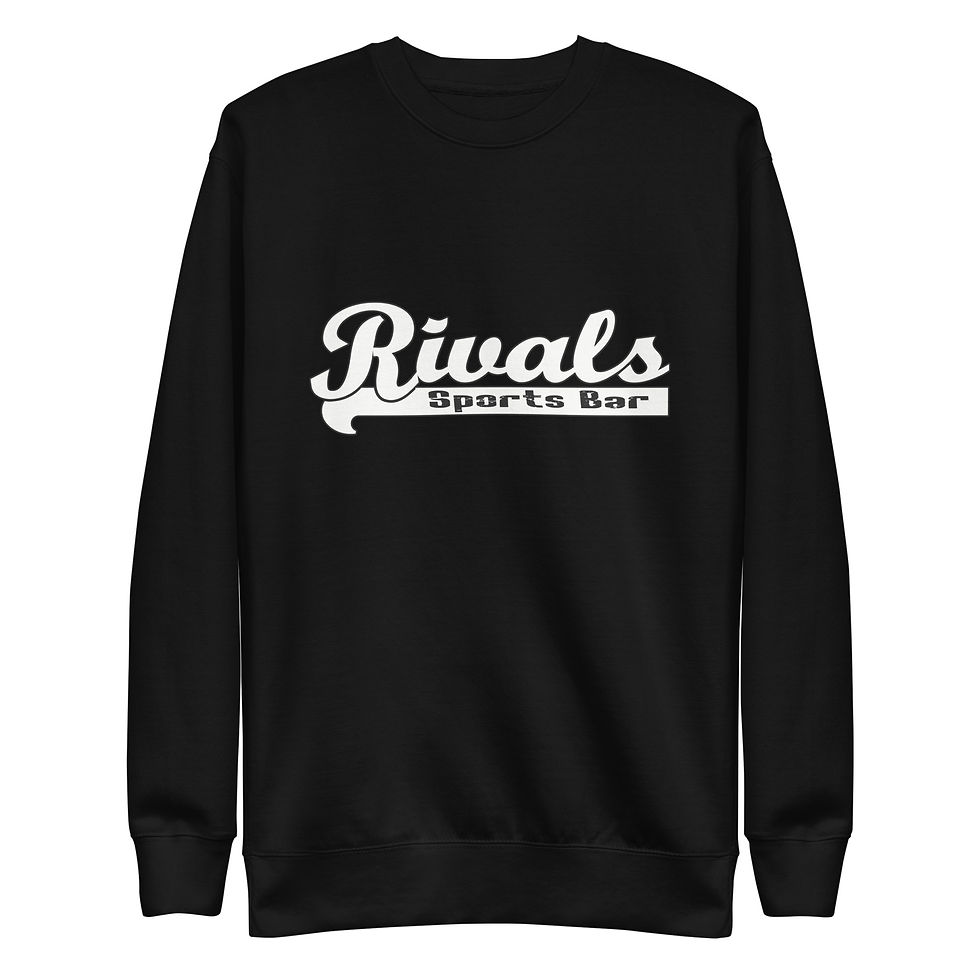 Unisex Premium Sweatshirt (White Logo)