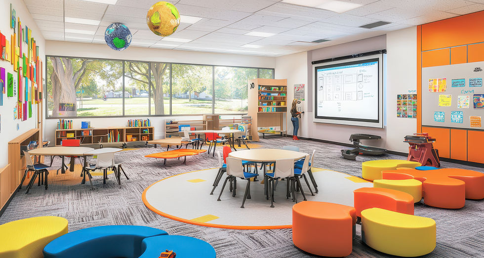 JACKWOLF sector client photo of a classroom