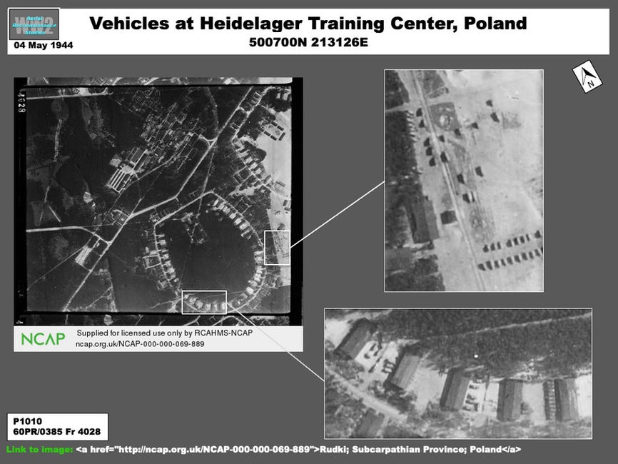 Activity at Heidelager SS Training Center, May 1944