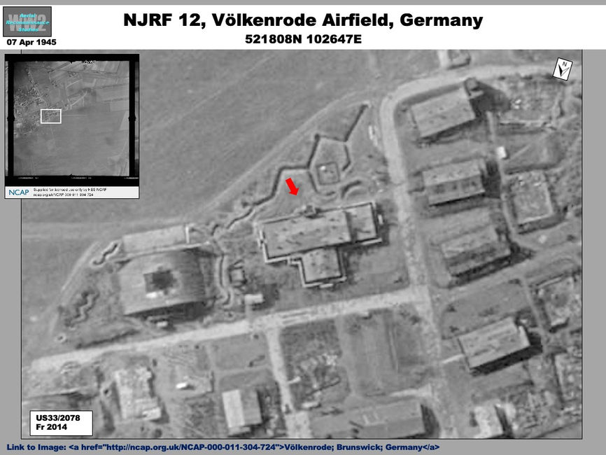 aerial photo of NJRF 12  at Völkenrode Airfield, Germany