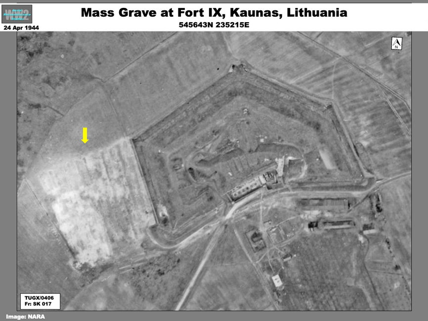 Mass Grave at Fort IX at Kovno (Kaunas) Lithuania