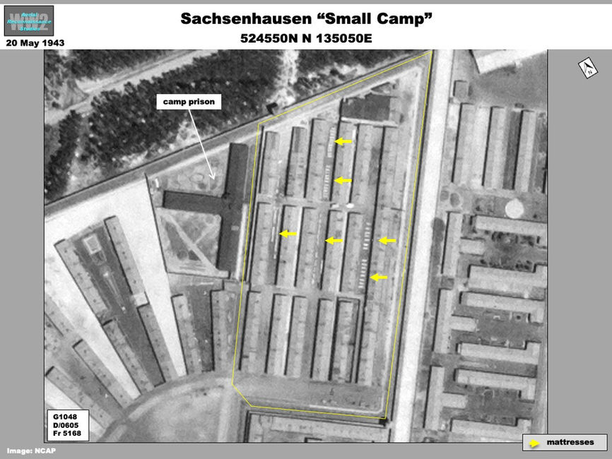 aerial photo of The 'Sachsenhausen “Small Camp”