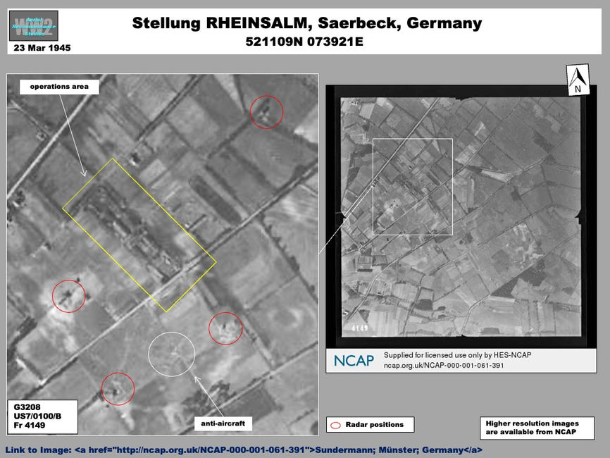 Luftnachrichten Stellung RHEINSALM, Saerbeck, Germany