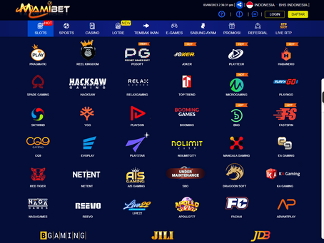 MAMIBET Link Judi Slot Demo Pulsa Gampang Menang Tanpa Potongan