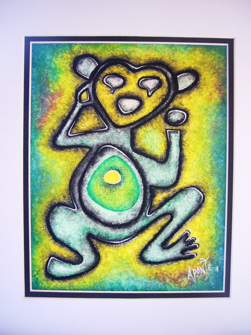 Thumbnail: Taino Symbol - 8 x 10 art image, SOLD