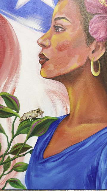 Thumbnail: Flor del Caribe 18x24