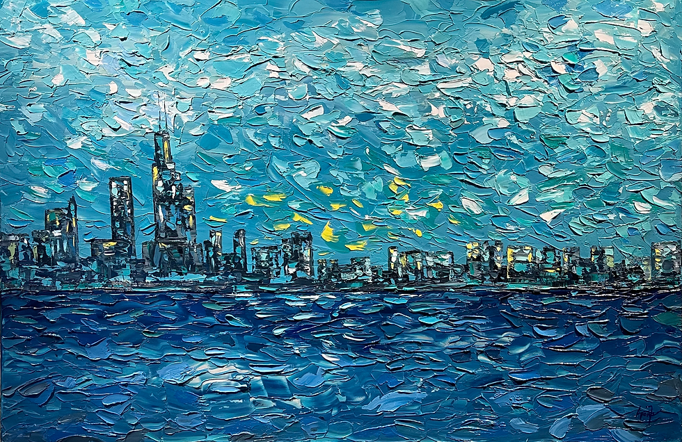 Thumbnail: Playa Azul  24x36