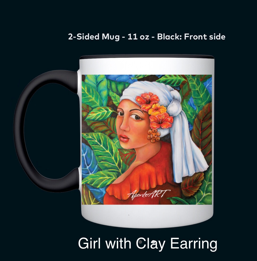 Girl With Clay Earring 