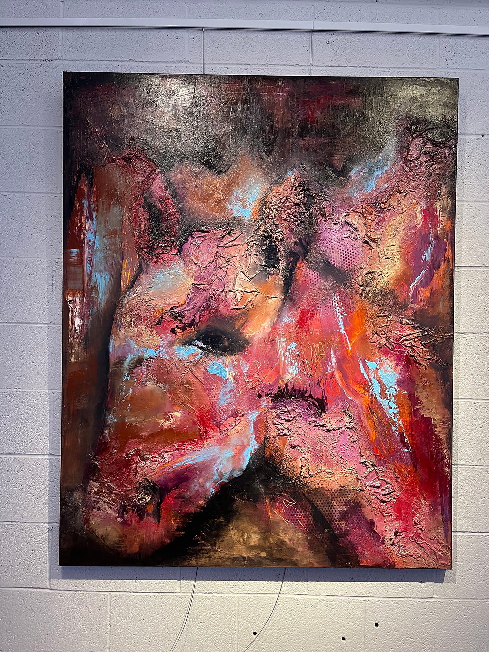 Thumbnail: Red, Aftermath Series 48x60