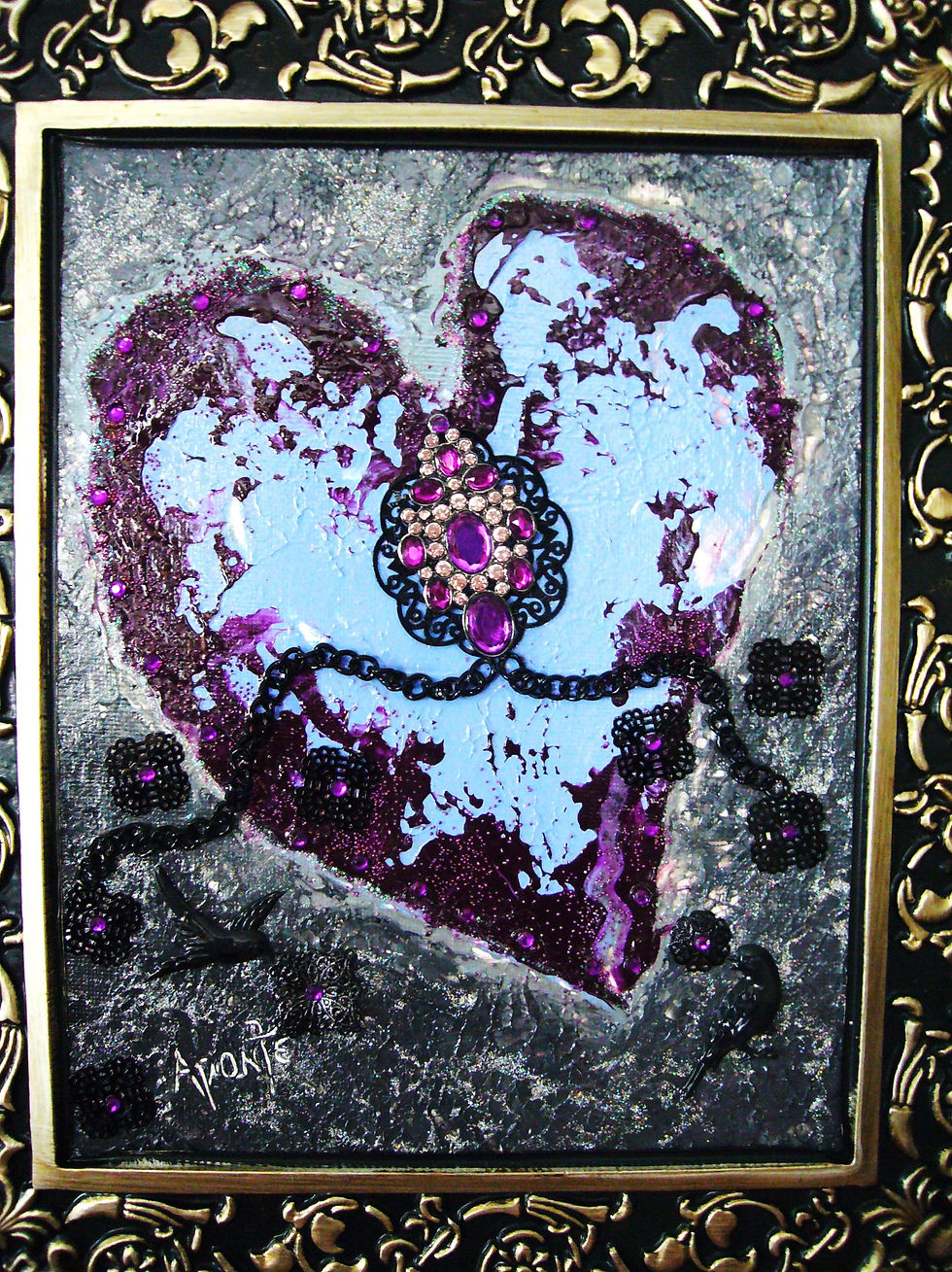 Thumbnail: Purple Shades of Love SOLD