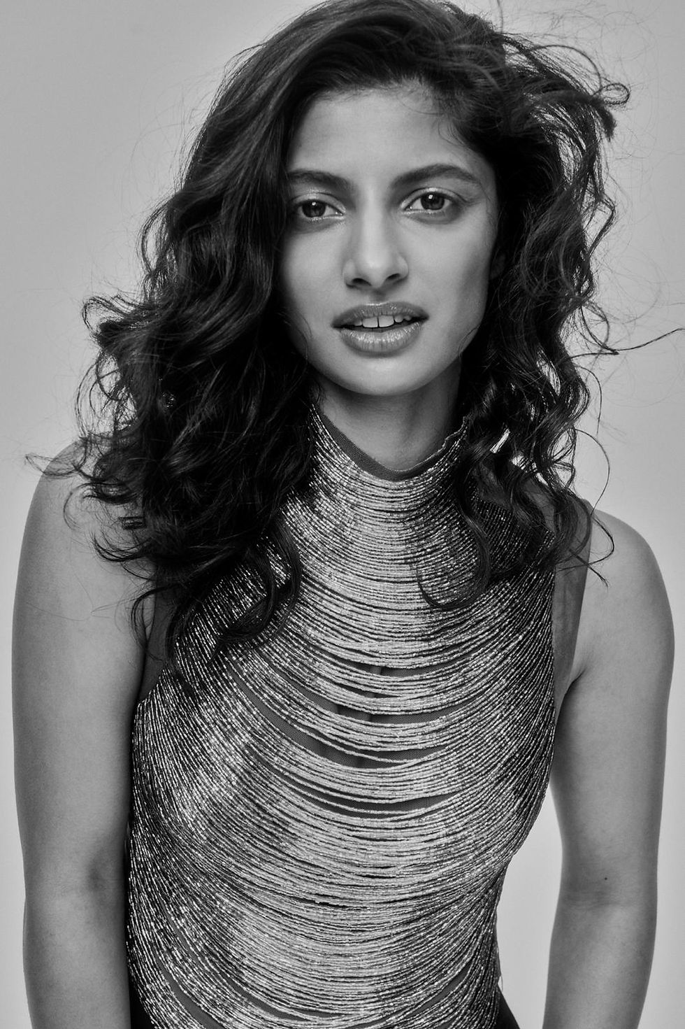 Actress Priya Kansara, Star City, Front Row, Gucci, Zimmerman, Tod's, Cult Gaia, Mithridate, Sophia Webster, Ace, Ami Paris, Marc-Antoine Barrois, 5eleven, 5ELEVEN, fashion editorial, talent.