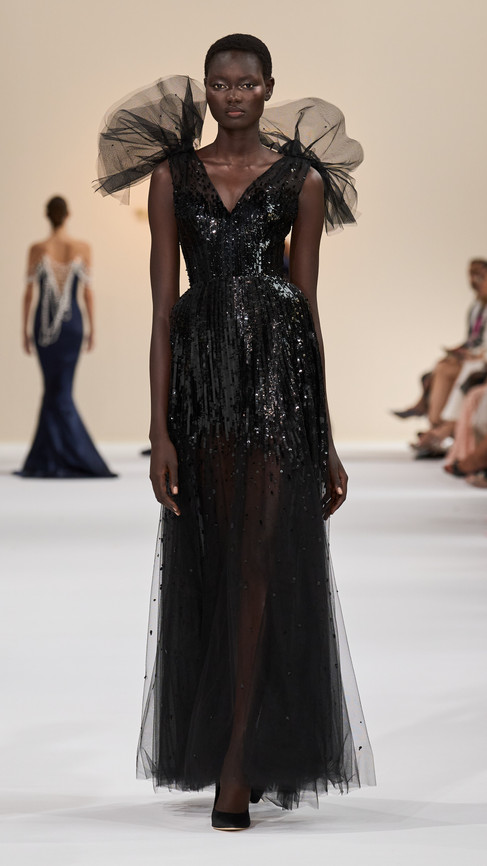 5ELEVEN Magazine. Haute Couture, Paris Fashion Week. Tamara Ralph fashion show collection Fall Winter 2025-26