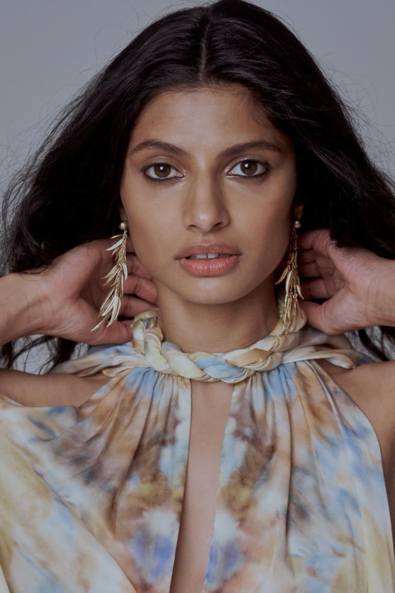 Actress Priya Kansara, Star City, Front Row, Gucci, Zimmerman, Tod's, Cult Gaia, Mithridate, Sophia Webster, Ace, Ami Paris, Marc-Antoine Barrois, 5eleven, 5ELEVEN, fashion editorial, talent.