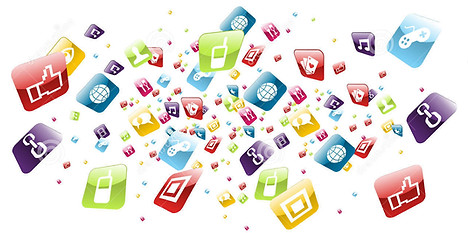 de-globale-mobiele-plons-van-telefoon-ap