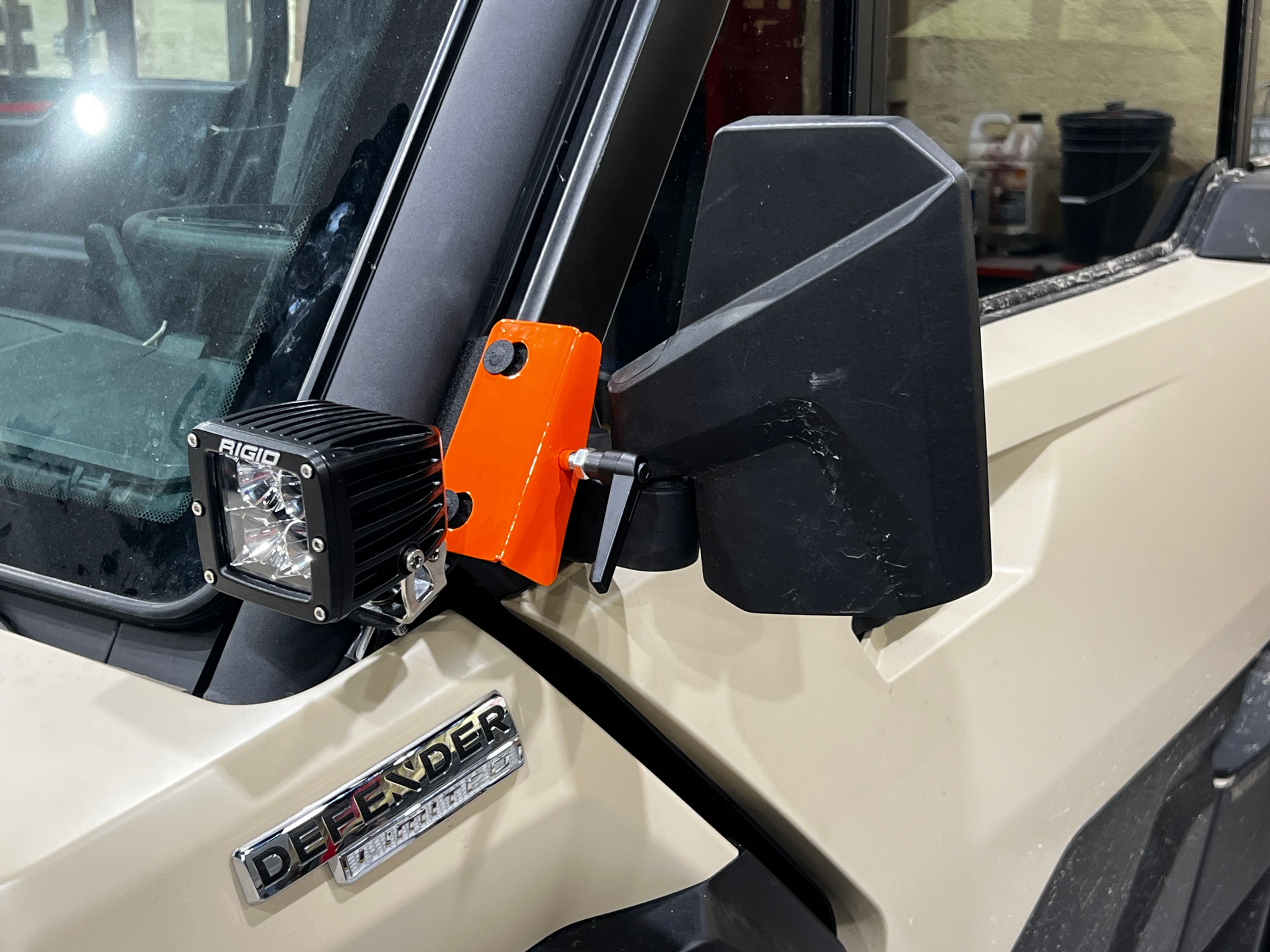 Defender Trailering Door Lock (light mount)