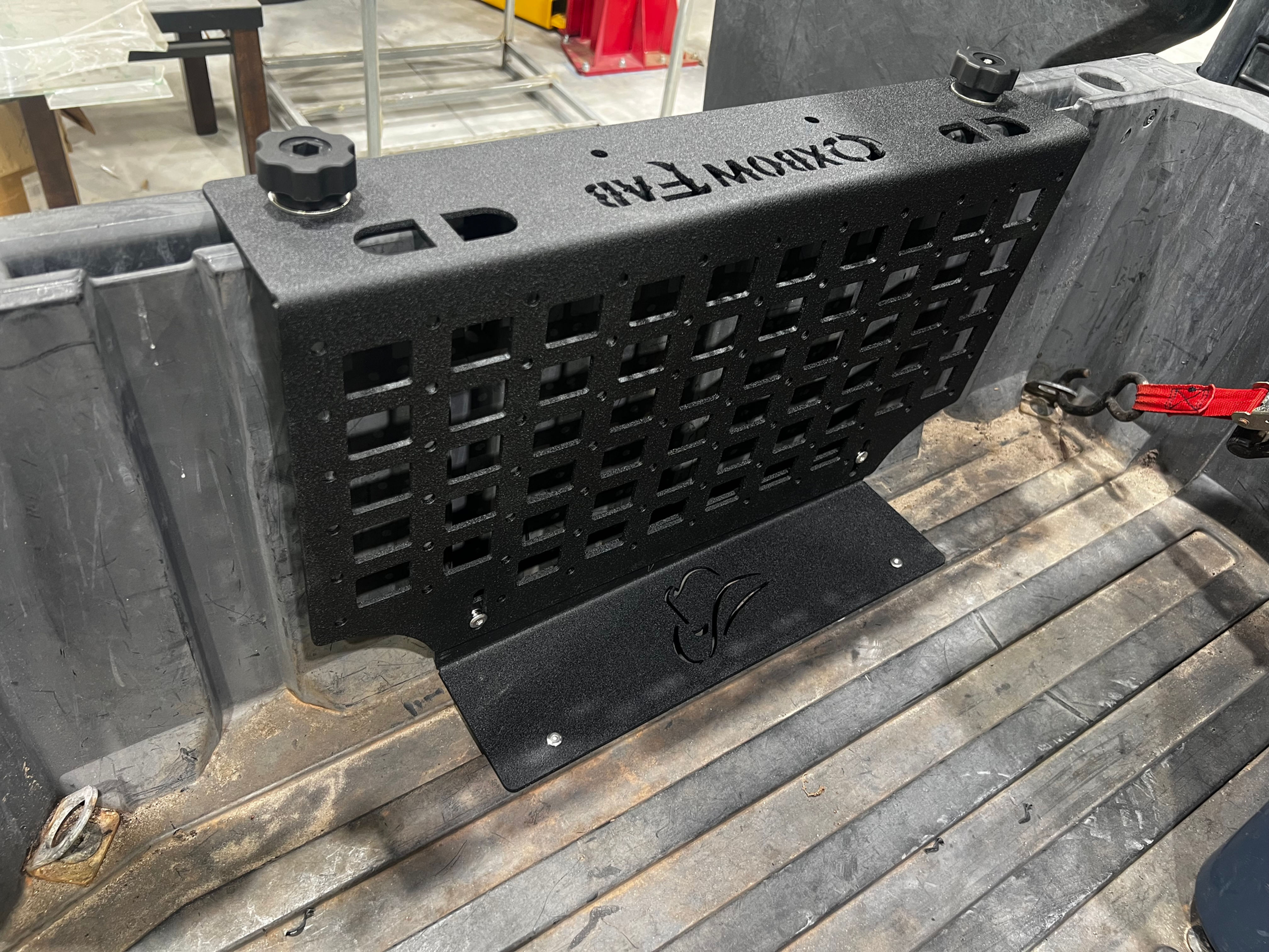 Polaris Ranger Bed Molle Rack