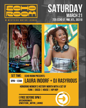 Laura Indorf at Echo Room. Saturday March 21 2026 - Atlanta GA.