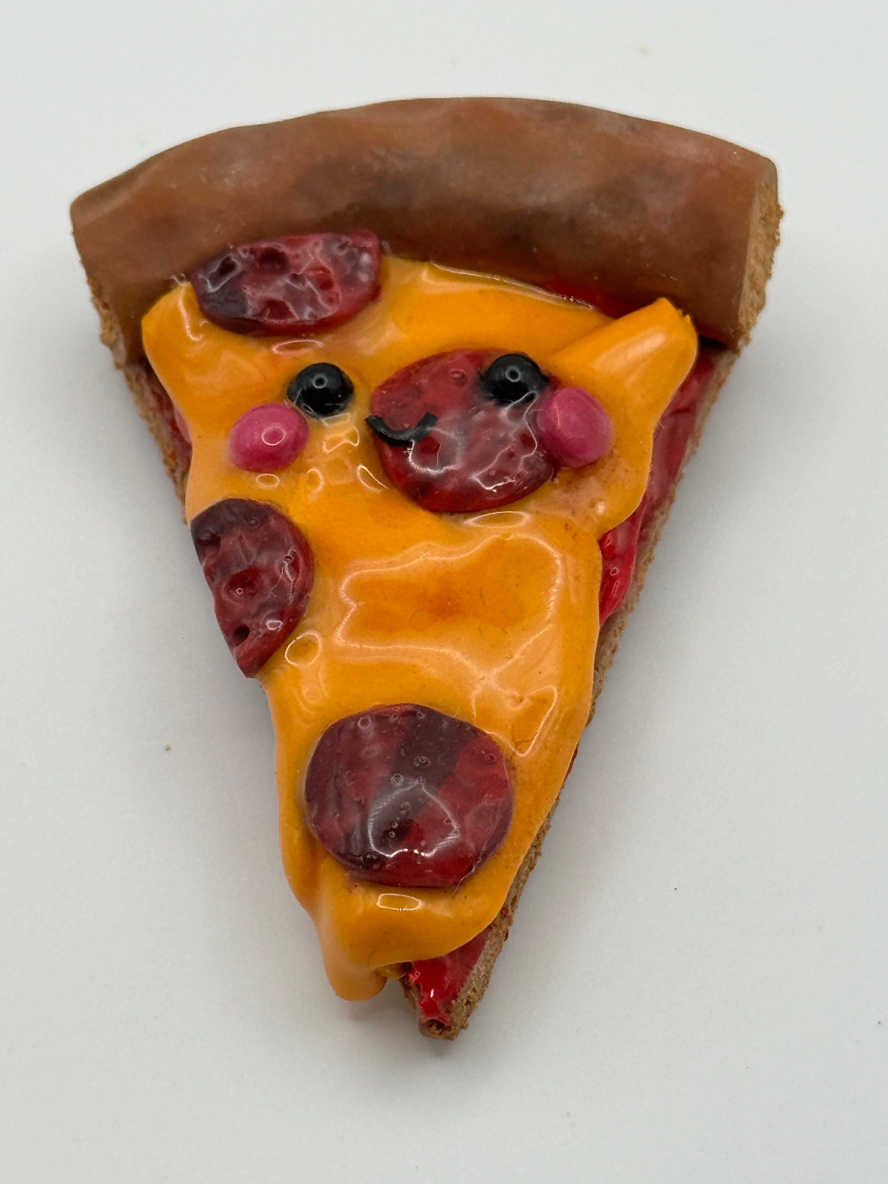 Slice of pizza magnet