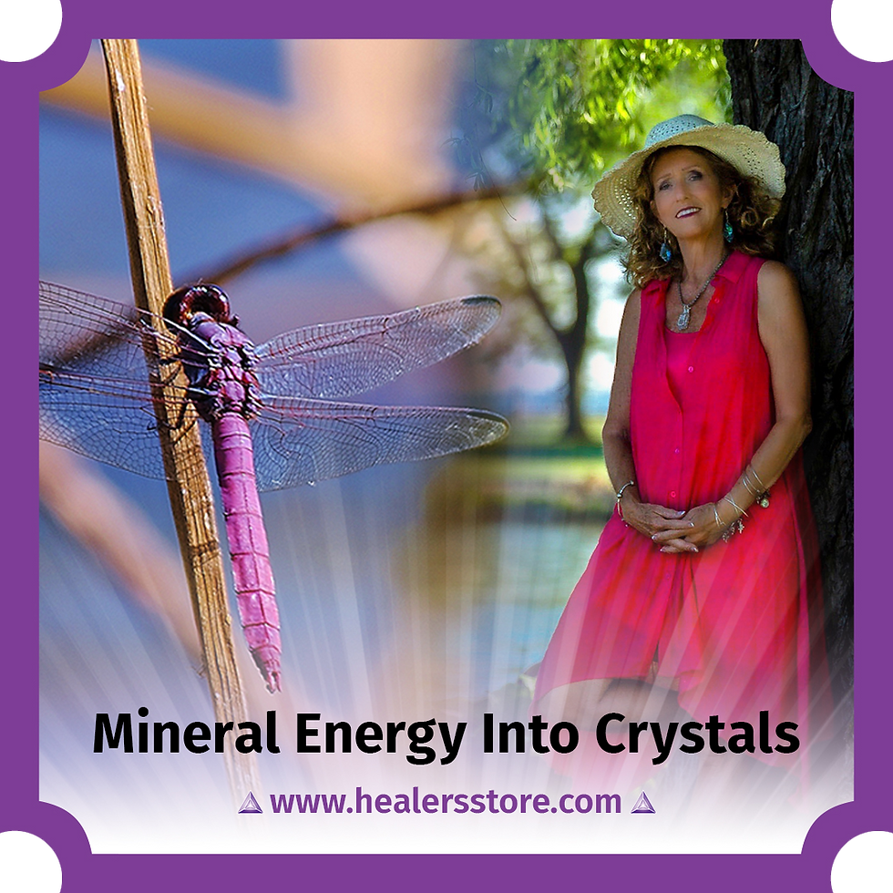 Mineral Energy Into Crystals